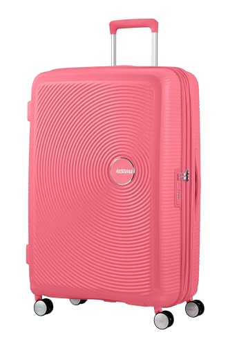 American Tourister Soundbox Spinner L - Valigia Espandibile, 77 Cm, 110 L, Colore: Rosa (Sun Kissed Coral), Rosa (Sun Kissed Corall), Spinner L (77 Cm