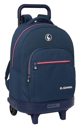 Safta Compact With Trolley Wheels El Ganso Classic Backpack One Size