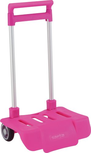 Chariot Pour Sac À Dos Pliable Safta Fuchsia
