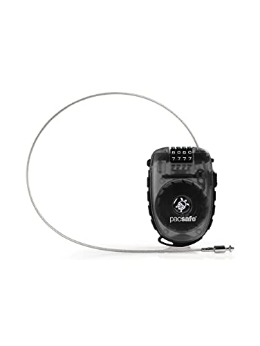 Pacsafe Retractasafe 4-Dial Cable Lock Smoke