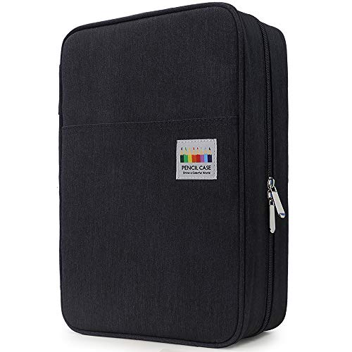 Youshares 300 Slots Matite Professionale Astuccio Grande Capacita Matite Ampia Capacità Porta Penne Tasca Custodia Organizzatore Borsa Cancelleria Per