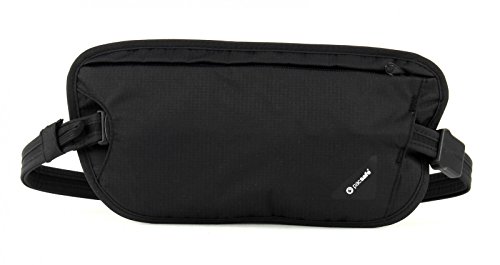 Pacsafe Coversafe X Marsupio Portasoldi, 26 Cm, Nero (Black)