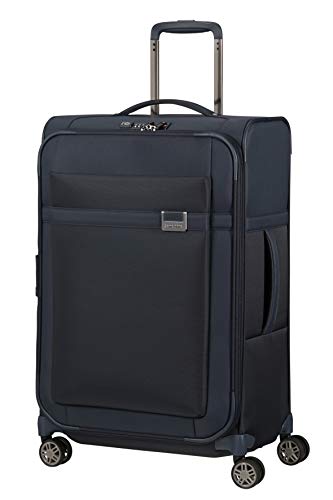 Samsonite Airea, Bagagli- Valigia, Unisex - Adulto, Blu (Dark Blue), Spinner M Expandable (67 Cm - 73.5/81.5 L)