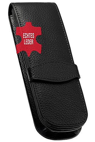 Online Schreibgeräte - Estuche Para 2 Bolígrafos, Cuero