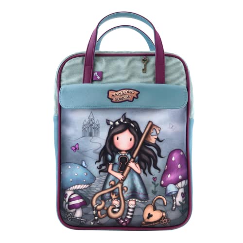 Safta 1147Gj02, Zaino Grande Gorjuss Curiosity Unisex-Bambini E Ragazzi, Multicolore, M