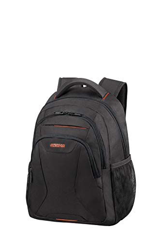 American Tourister At Work Zaino S (13.3"-14"), Nero (Black/Orange)
