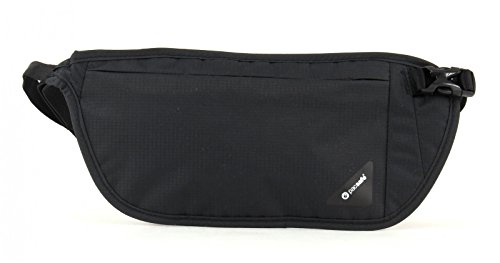 Pacsafe Coversafe V Marsupio Portasoldi, 26 Cm, Nero (Black)