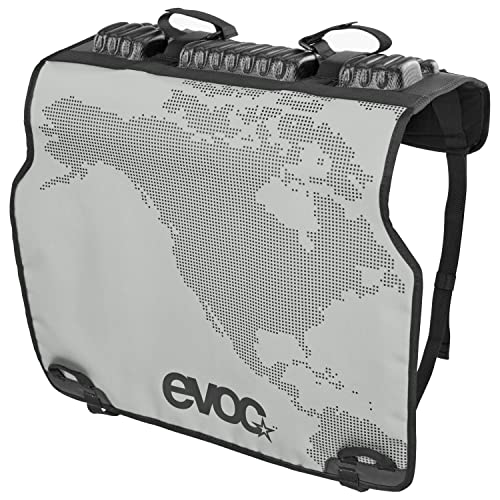 Evoc Tailgate Pad Duo Per Il Trasporto Di Biciclette Nel Pick-Up (Portabici Senza Gancio Di Traino, Fissaggio Di 2 Biciclette, Accesso Alla Leva Del P