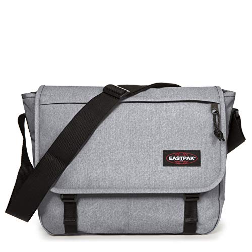 Eastpak - Delegate + - Borsa A Tracolla, 20 L, Sunday Grey (Grigio)