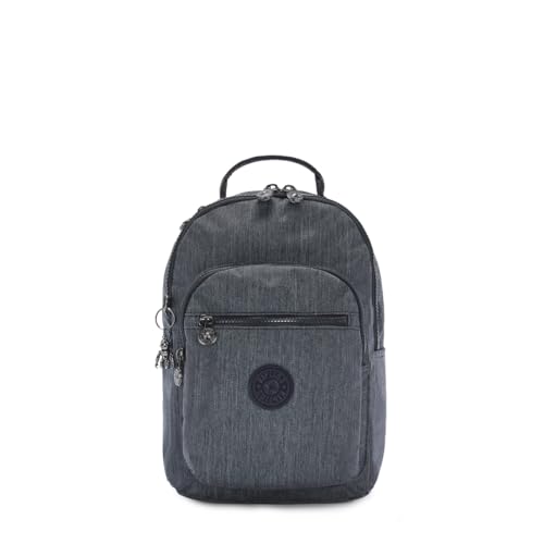 Kipling Seoul S, Mini Zaino Con Protezione Per Laptop 13", Ergonomic, 35 Cm, 14 L, 0.50 Kg, Blu (Active Denim)