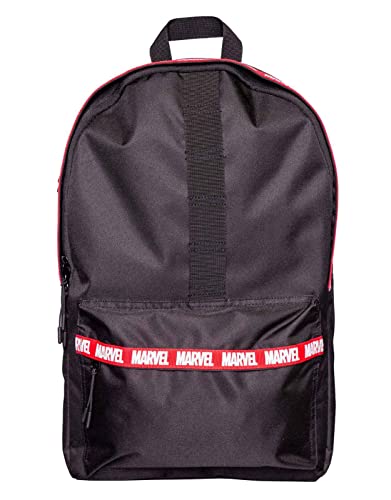 Marvel Backpack Classic Webbing Logo Nuovo Ufficiale Nero