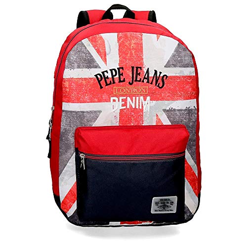 Pepe Jeans Calvin Zaino 44 Centimeters 21.12 Multicolore (Multicolor)