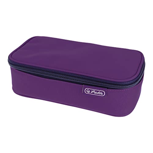 Herlitz 50026586 Astuccio Beatbox, Multicolore, Viola
