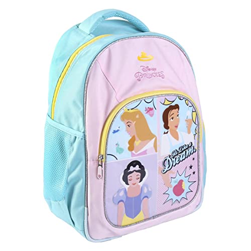 Cerdá Life'S Little Moments Mochila Escolar De Princesas Disney, Unisex Niños, Multicolor, Normal