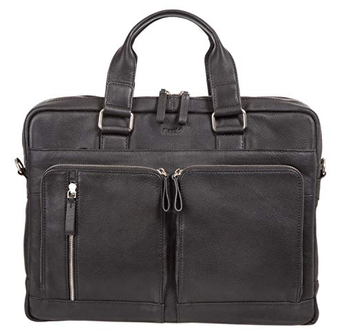 Alassio Cassa Del Computer Portatile Ca. 31 X 42 X 15 Centimeters Nero
