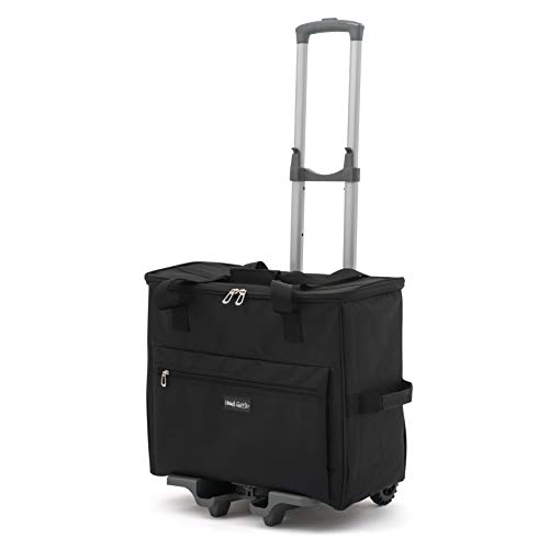 Mez Crafts Sewing Machine Bag On Wheels - Bag Black