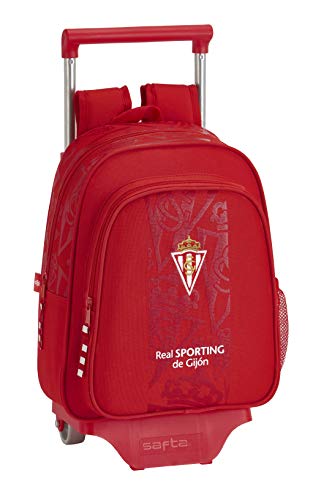 Zaino Per Bambini Del Real Sporting Di Gijon Ufficiale Con Trolley Safta 705