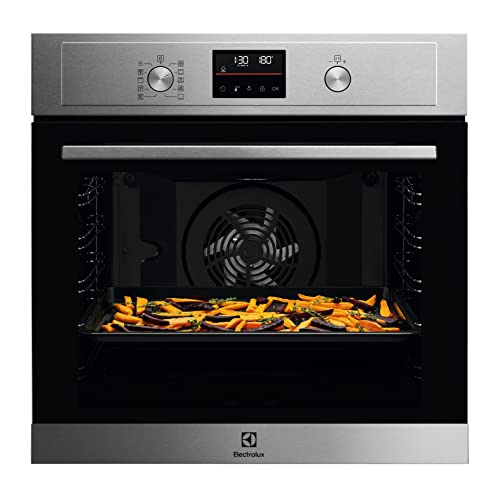 Electrolux Serie 700 Forno Da Incasso Multifunzione Pirolitico, Capacità 72 L, Eom4P46Tx, Classe A+, Funzione Airfry, Cottura Multilivello, 589X594X56