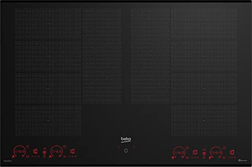Beko Hii88810Nti Piano Cottura Ad Induzione 8 Zone Da 80 Cm Nero