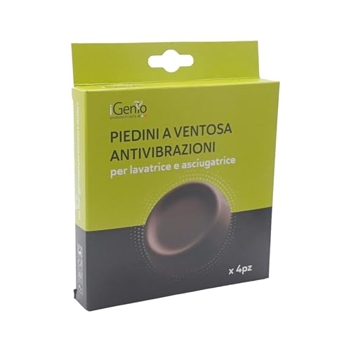 Piedini Ventosa Antivibrazione Per Lavatrice E Asciugatrice ⌀ 64 Mm