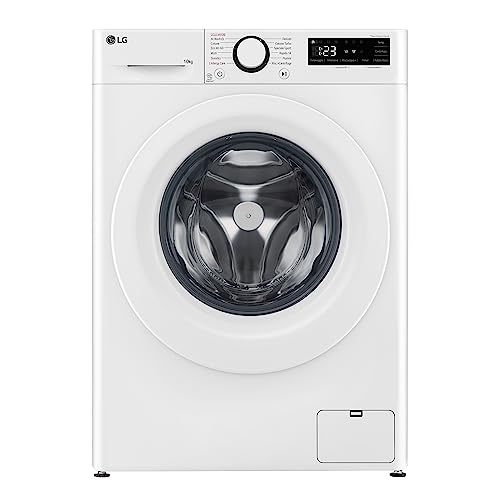 Lg Ai Dd F4R3010Nsww Lavatrice Classe A -10%, Carica Frontale Serie R3, Lavatrice 10Kg, 1400 Giri, Aiwash, Lavaggio A Vapore, Motore Direct Drive, Sma