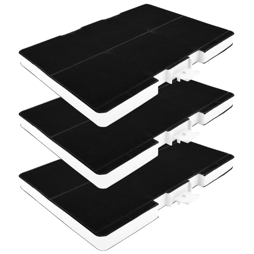 Allspares Filtro Ai Carboni Attivi (3 Pezzi) Per Cappe Aspiranti, Adatto Per Bosch Dhz5346 / 11026771/00705432, Siemens Lz53451 E Neff Z5102X1 (315 X 