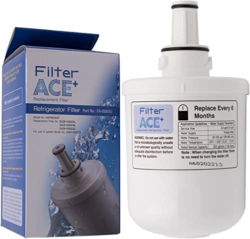 Ace+ Filtro Acqua Sostituisce Samsung Aqua-Pure Plus Da29-00003G / Hafin2/Exp / Da29-00003F / Hafin1/Exp / Da29-00003B Filtro Frigorifero - Replacemen