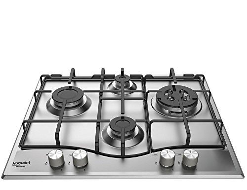 Hotpoint Piano Cottura Pcn 641 T/Ix Ghisa Gas, 2600 W, Metallo