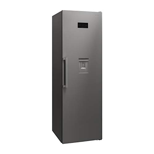 Sharp Sj-Lc41Chdie-Eu Frigorifero, E,186 Cm Di Altezza, 390 L, Controllo Elettronico, Erogatore D'Acqua, Zerodegreezone, Adaptifresh, Acciaio Inossida