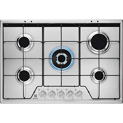 Electrolux - Piano Cottura A Gas Kgs 7534 Sx Finitura Inox Da 75Cm