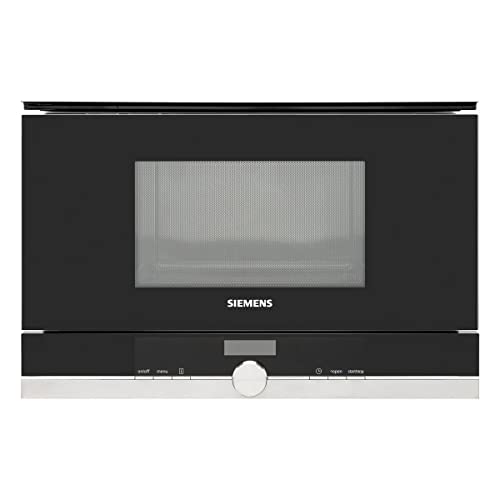 Siemens Be634Lgs1 Iq700 - Forno A Microonde, 900 W, 21 L, Illuminazione Interna A Led, Acciaio Inox
