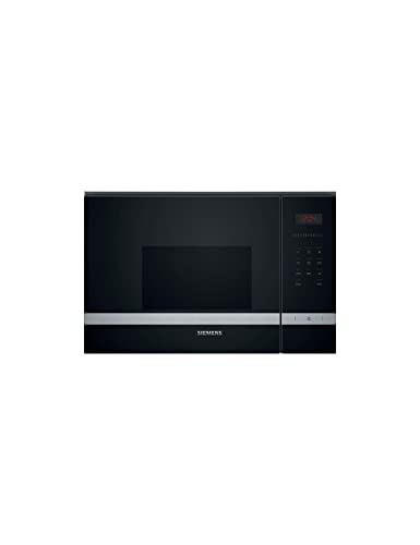 Siemens Microonde Da Incasso 20L 800W Inox/Nero Bf523Lms0