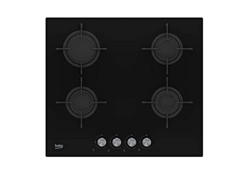 Beko Hilg 64220 S Piano Cottura Incasso Gas Nero