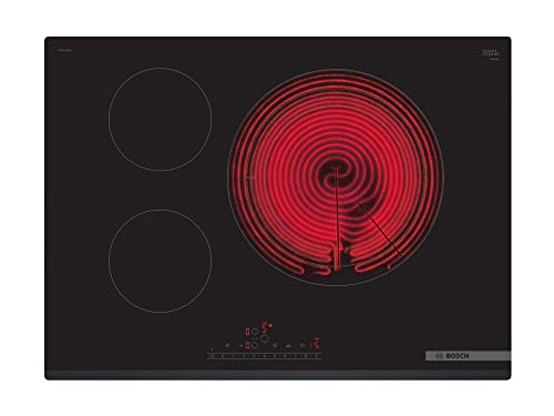 Bosch Pkd731Fp8E Directselect - Piano Cottura In Vetroceramica Da Incasso, 70 Cm, 3 Zone, Lunetta Anteriore, Nero