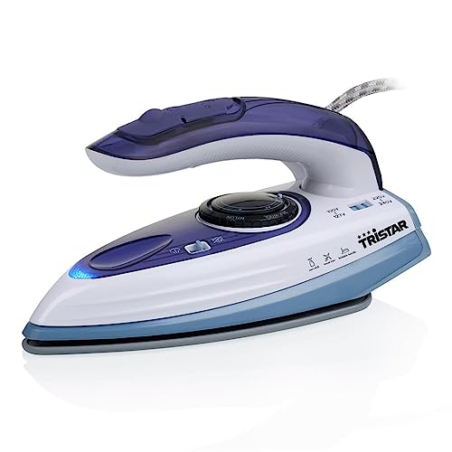 Tristar St-8152 Ferro A Vapore Bianco, Blu 1000W
