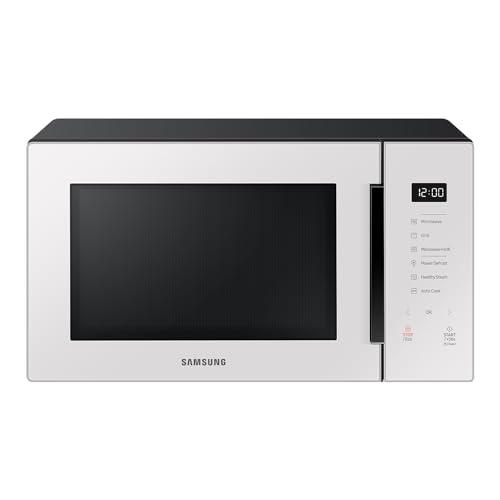 Samsung Forno A Microonde Glass Design Cottura Sana, Mg30T5018Ue, Vapore, Cottura Automatica, Microonde + Grill 900 W + 1500 W, 30 L, Lxaxp: 52 X 30 X