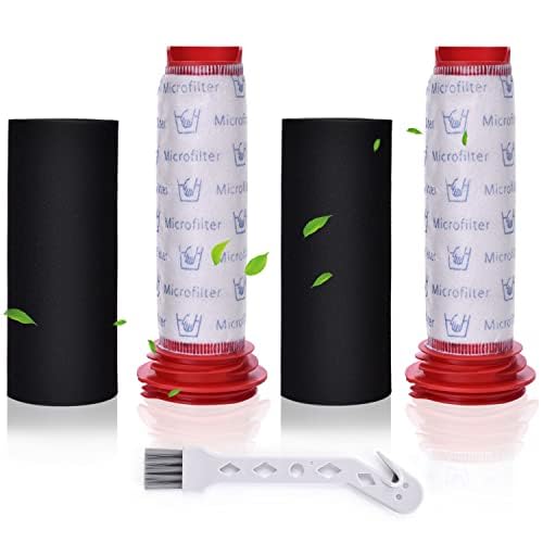 Rebirthcare Set Di 2 Filtri Di Ricambio Per Aspirapolvere Bosch Athlet 25,2 V Filtro Accessori Per Bosch Athlet Zoo'O Bch6Zooo Pro Animal, Serie Bch6 