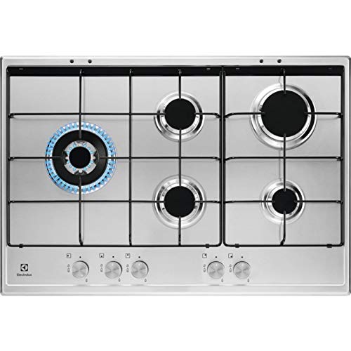 Electrolux - Piano Cottura A Gas Kgs 7564 Sx Finitura Inox Da 75Cm