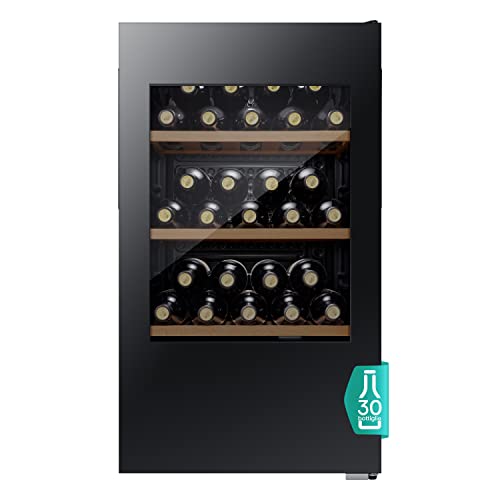 Hisense Rw12D4Nwg0 - Cantina Vino 30 Bottiglie, Monotemperatura, Vetri Anti Uv, Ripiani In Legno, Display Touch, Illuminazione Led, Anno 2022