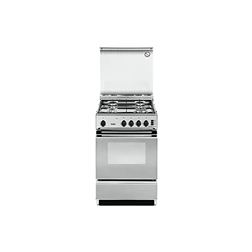 De Longhi Sggx 554 N Ed - Cucina A Gas Con Forno A Gas, N° Fuochi 4, 50X50 Cm