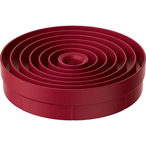 Bora Puedr Bocchetta D’Entrata Per Bora Pure, Rossa, Accessorio Originale Per Bora Piano Cottura, Colore Come Ral 3032 E Ncs S 4040-R