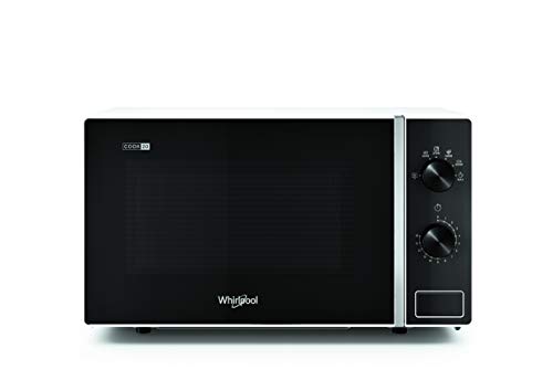 Whirlpool Mwp 101 W - Forno A Microonde Piccolo Con Una Capacità Di 20 Litri. Forno Microonde Con Una Potenza Di 700 W. Dimensioni 45,2 X 36,5 X 26,2
