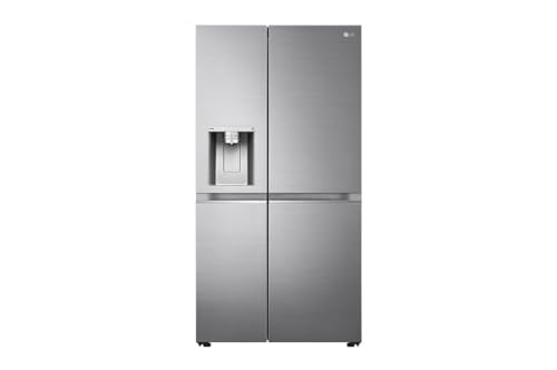 Lg Gslv90Pzad Frigorifero Side-By-Side Americano Total No Frost, 635 L, Wi-Fi, Tecnologia Door & Linear Cooling, Dispenser Acqua E Ghiaccio Con Allacc