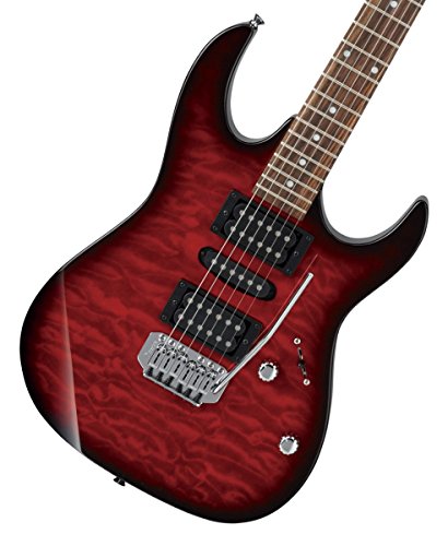 Ibanez Grx70Qa-Trb Chitarra Elettrica, Metallo, Rosso/Nero