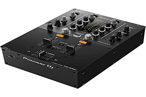 Pioneer Djm-250Mk2 2Channels 20 - 20000Hz Black Audio Mixer - Audio Mixers (2 Channels, 48 Khz, 20 - 20000 Hz, 94 Db, 0.005%, 230 Mm)