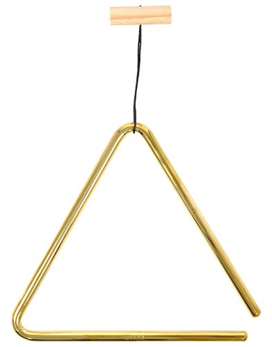 Meinl Percussion Tri20B - Triangolo, Diametro: 20,32 Cm (8''), In Ottone