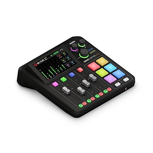 Røde Rødecaster Duo Soluzione Di Produzione Audio Compatta All-In-One Røde Rødecaster Duo Per I Podcast, Lo Streaming, La Produzione Musicale E La Cre