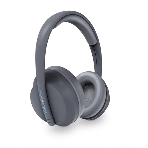 Energy Sistem Hoshi Eco Cuffie Bluetooth® (Plastica 100% Riciclata Grs, Bluetooth 5.3, 23 Ore Di Batteria, Fascia Regolabile, Deep Bass, Assistente Vo