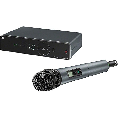 Sennheiser Xsw 1-825E (E-Range: 821 - 832 / 863 - 865Mhz) - Radio Microfono Palmare Vocal Wireless E825 Per Canto, Live E Performance (Xsw 1-825E - E-