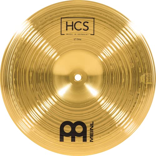 Meinl Cymbals Hcs Piatto China 12 Pollici (30,48Cm) Per Batteria – Finitura Tradizionale Ottone, Made In Germany (Hcs12Ch)